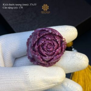 Tinh Hoa Thiên Nhiên: Sự Hòa Quyện Độc Đáo Của Ruby và Hoa Mẫu Đơn #MĐRB41709