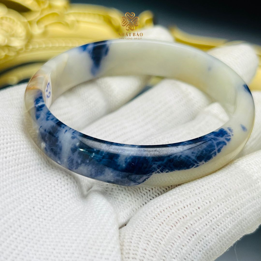 Sapphire Thiên Nhiên Tinh Khiết: Vòng Tay Bản Sang Trọng #VTSP4529 - Ảnh 2