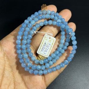 Lựa Chọn của Người Tinh Tế: Vòng Tay Bản Aquamarine Trong Xanh VIP Đẳng Cấp #VTAQ459