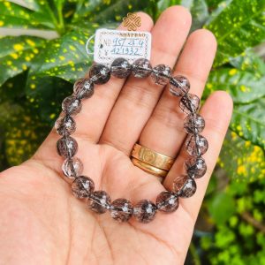 Alternative view of Lộng lẫy với Vòng Tay Thạch Anh Tóc Đen VIP – Đỉnh cao sang trọng #VTTĐ499