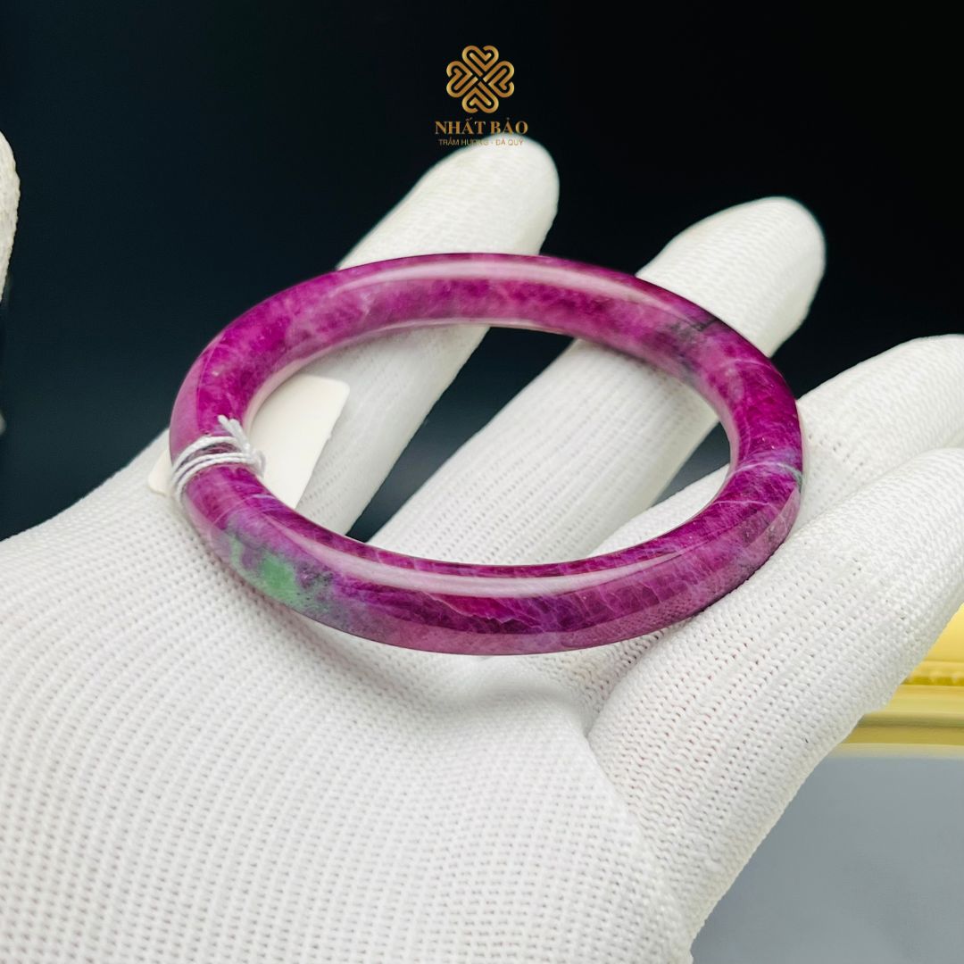 Lưu Giữ Khoảnh Khắc Tự Nhiên: Vòng Tay Bản Ruby Trang Sức Độc Đáo #VTRB4529 - Ảnh 3