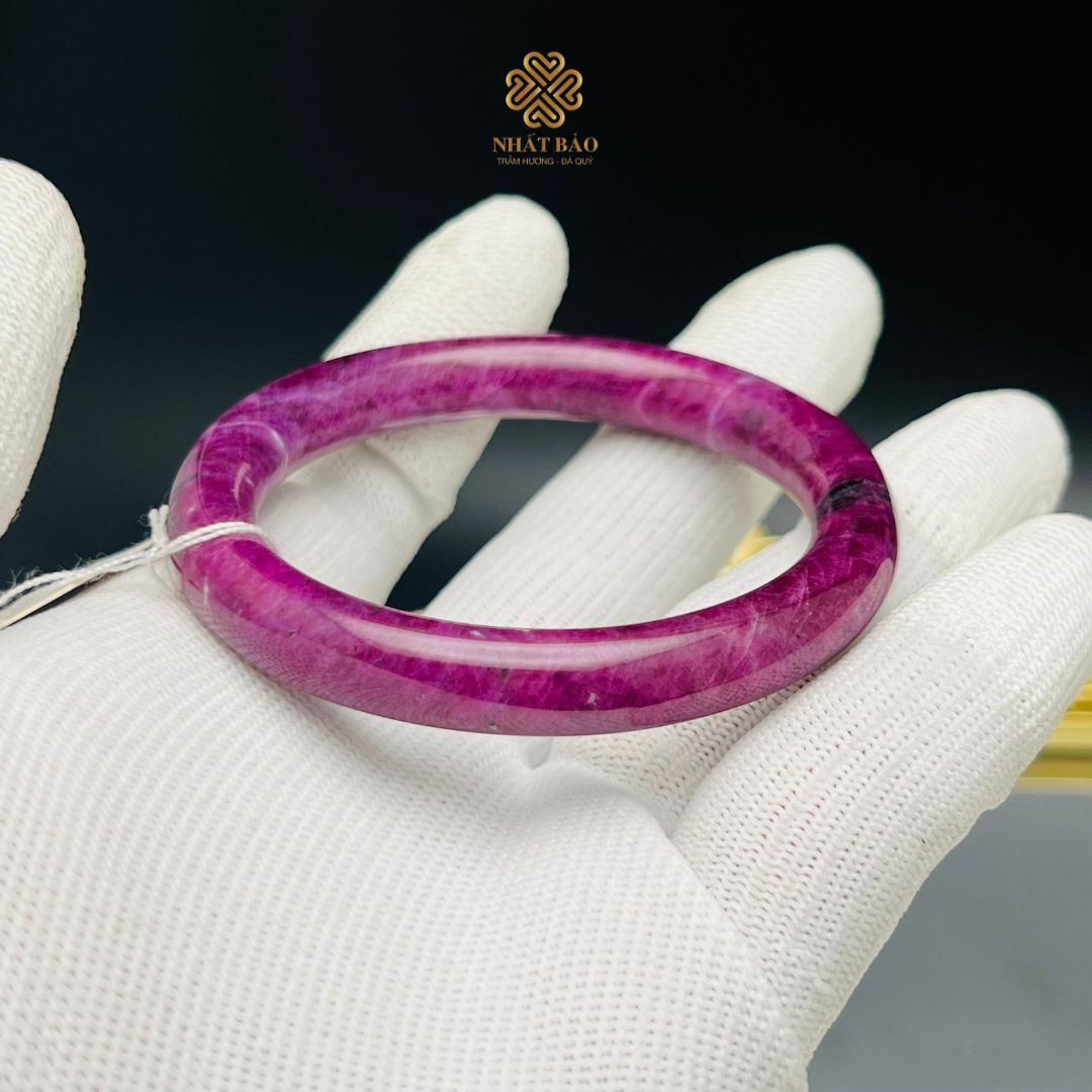 Lưu Giữ Khoảnh Khắc Tự Nhiên: Vòng Tay Bản Ruby Trang Sức Độc Đáo #VTRB4529 - Ảnh 5