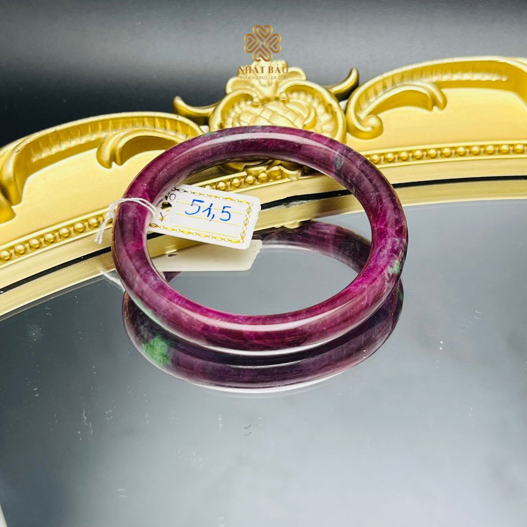 Vòng Tay Bản Độc Đáo: Hòa Mình Trong Sắc Đỏ Tự Nhiên của Ruby #VTRB4519 - Ảnh 6