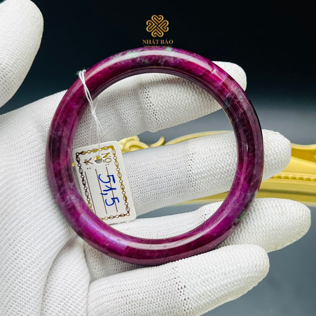 Vòng Tay Bản Độc Đáo: Hòa Mình Trong Sắc Đỏ Tự Nhiên của Ruby #VTRB4519 - Ảnh 2