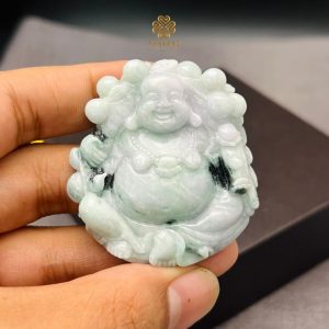 Sự May Mắn và Phú Quý: Tượng Di Lạc Cẩm Thạch A Lý #DLCT4509