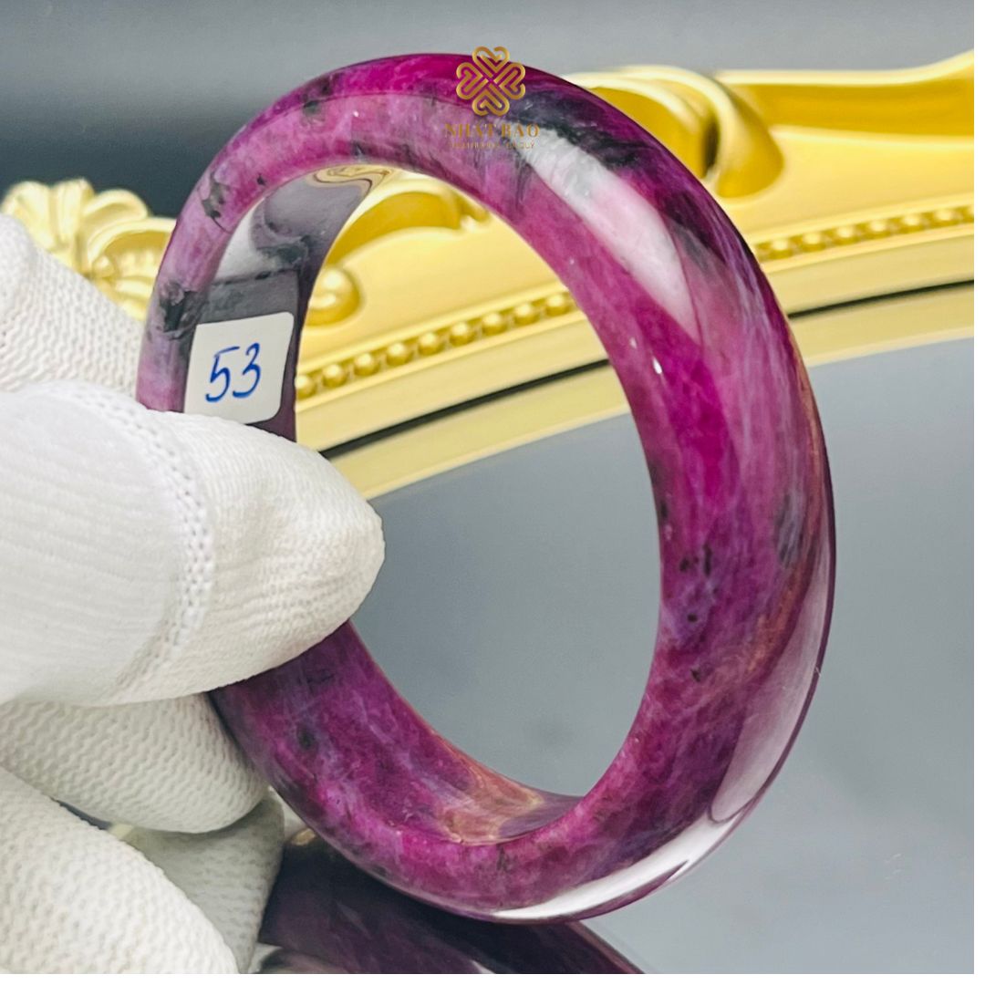 Làm Chủ Phong Cách với Vòng Tay Bản Đá Ruby Thiên Nhiên #VTRB4539