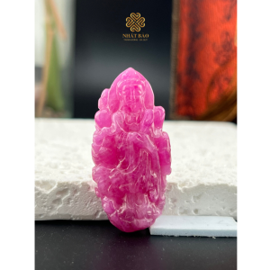 Alternative view of Vẻ Đẹp Độc Đáo: Tượng Phật Quán Âm Ruby Thiên Nhiên Phong Thủy #QARB4659