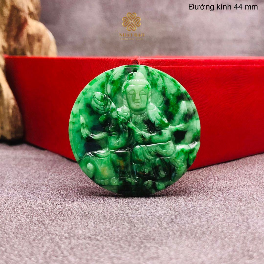 Tượng Cẩm Thạch Sơn Thuỷ Thiên Nhiên - Lối Sống Tâm Linh Với Phật Phổ Hiền Bồ Tát #PHBT4449