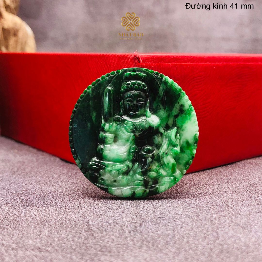 Phật Văn Thù Bồ Tát - Biểu Tượng Tĩnh Lặng Trong Nghệ Thuật Đá Cẩm Thạch Sơn Thuỷ #VTBT4419