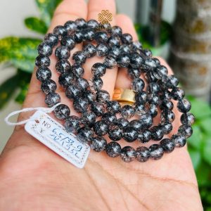 Lưu giữ vẻ đẹp trường tồn: Vòng Tay Thạch Anh Tóc Đen VIP #VTTĐ469