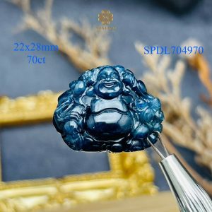 Sapphire Thiên Nhiên Cho Tâm Hồn, Phật Di Lạc Cho Vận May #DLSP4709