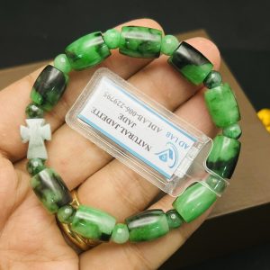 Tràng Mân Côi 10 Hạt Ngọc Phỉ Thúy
