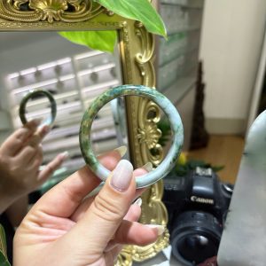 Vòng Cẩm Thạch Phỉ Thuý TypeA - Hoa Bay Lý Phỉ - Ni 55
