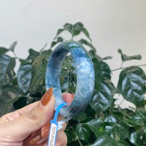 Alternative view of Vòng Cẩm Thạch Phỉ Thuý TypeA - Xanh Blue - Ni 49
