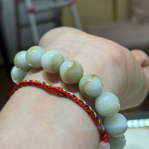 Chuỗi Cẩm Thạch TypeA - Bạch Ngọc Phỉ- 13li